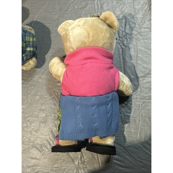 Starbucks Bearista Bear 2007 Preppy Summer Girl & Boy Plush: 62nd, 63rd Editions - Picture 5 of 12